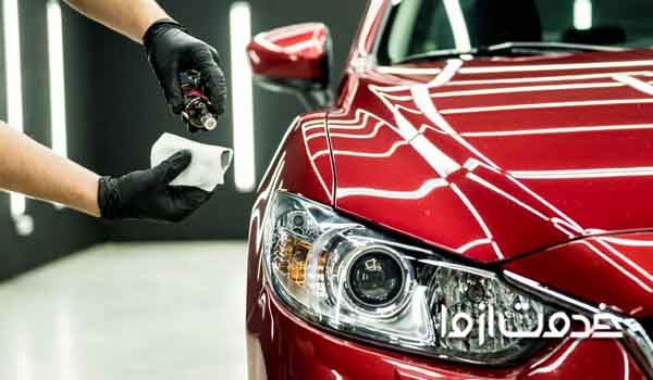 قیمت واکس و پولیش خودرو